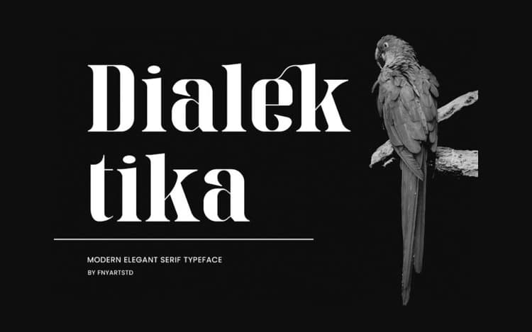Dialektika Font