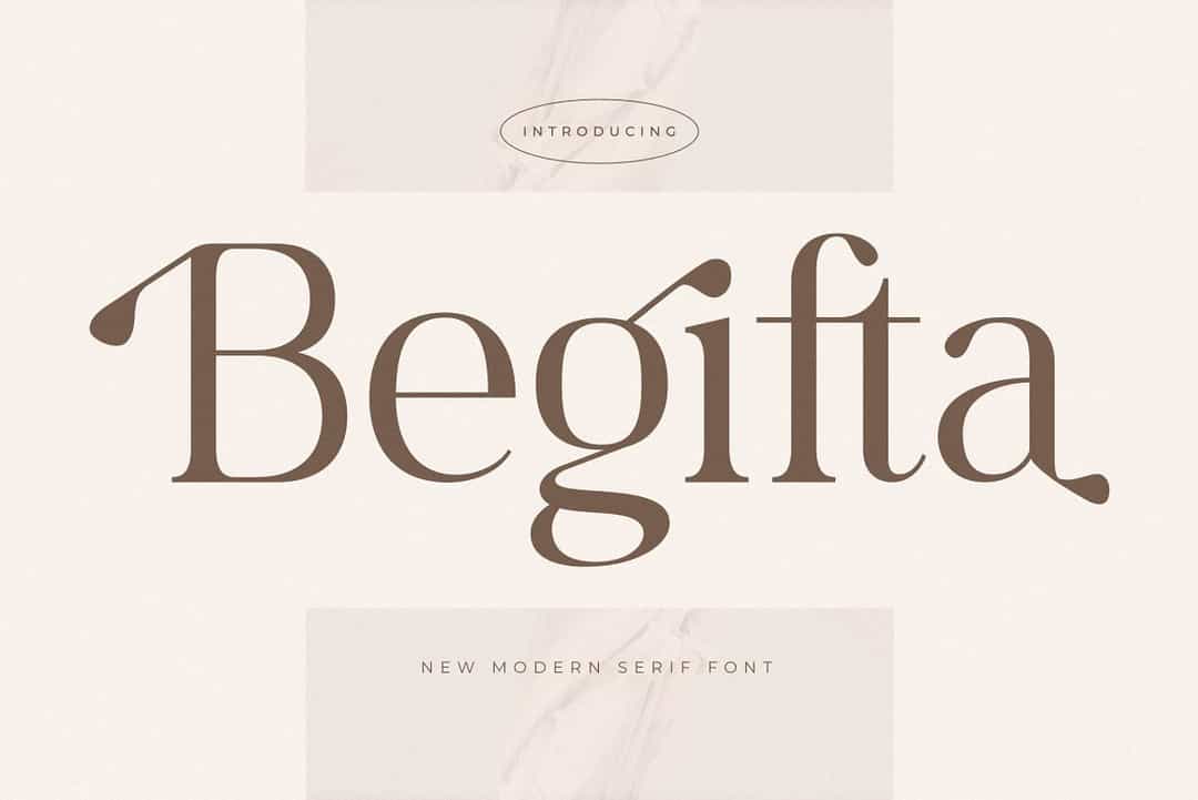 Begifta Font Image 1