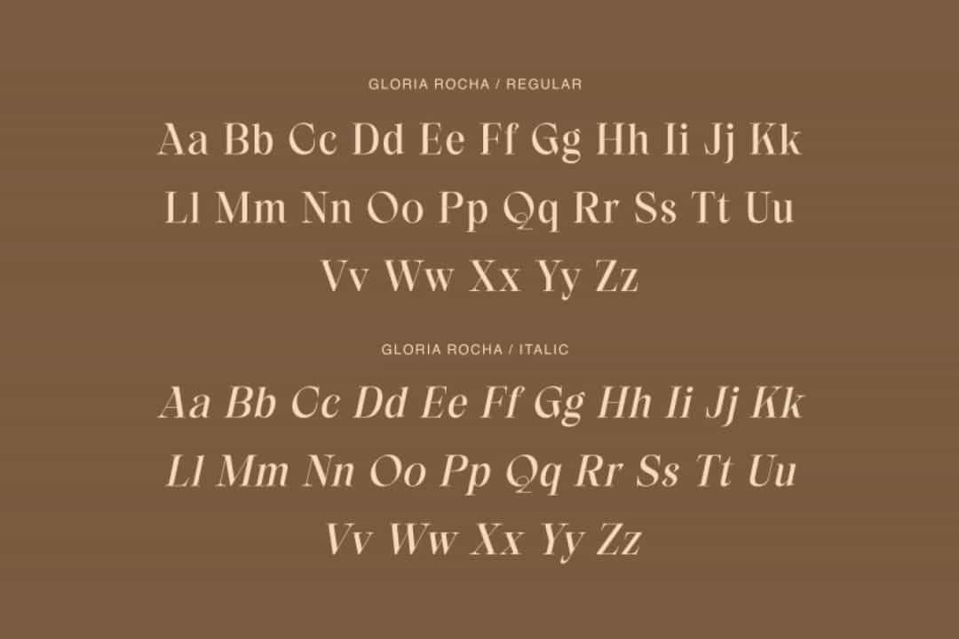 Gloria Rocha Font Image 2