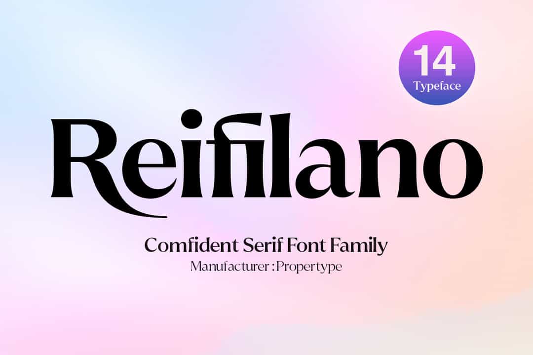 Reifilano Font Image 1