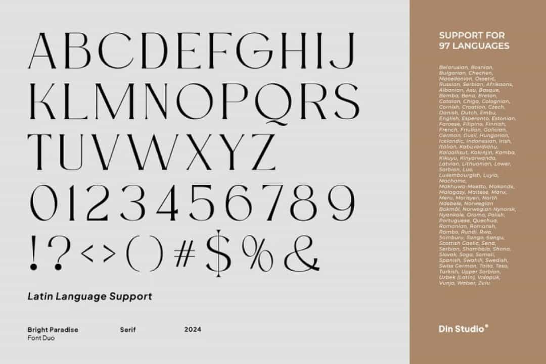 Brighter Paradise Font Image 2