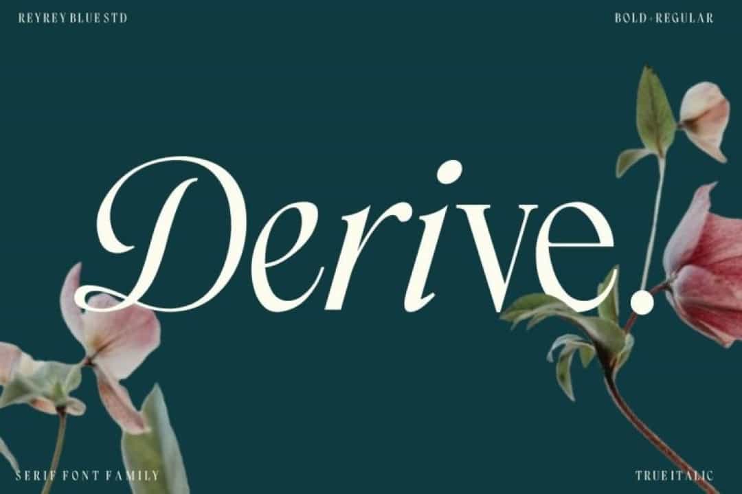 Derive Font Image 1