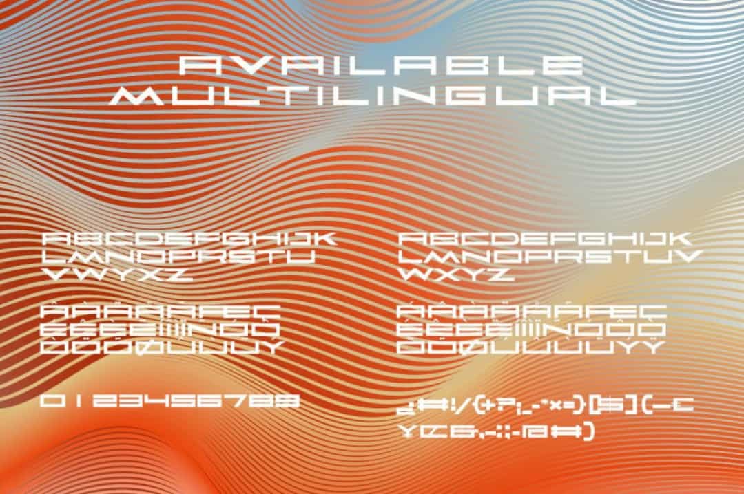 Faqro Extended Expand Font Image 3