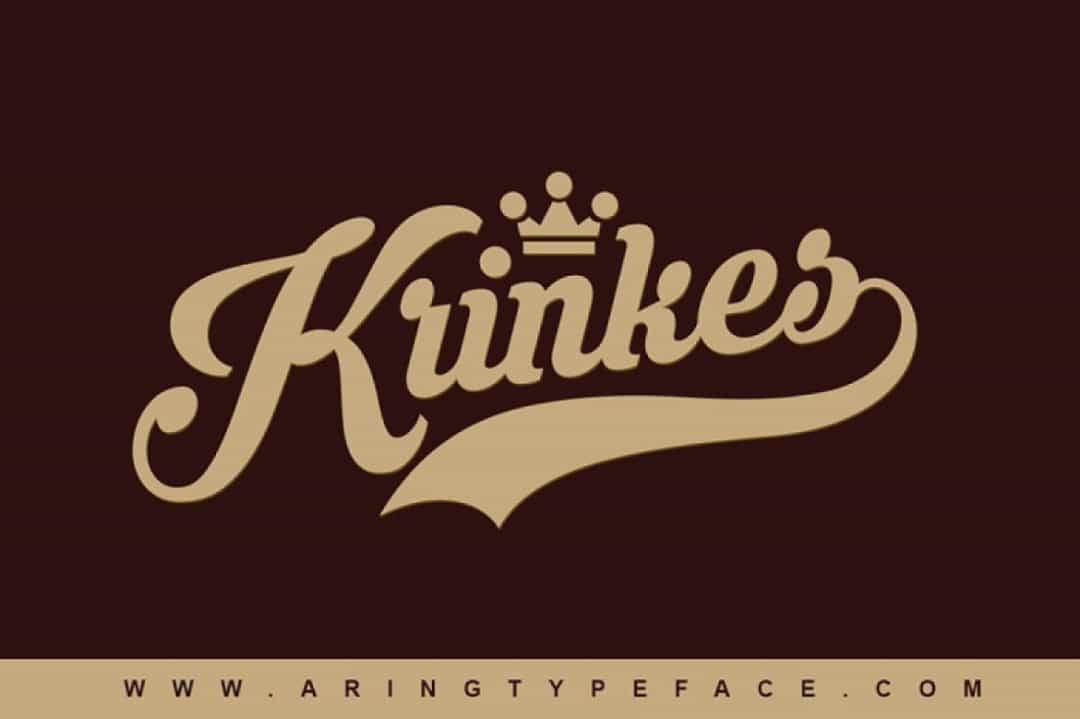 Krinkes Font Free Image 2