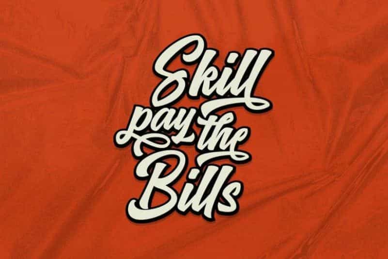 Vrindals Script Font Image 2