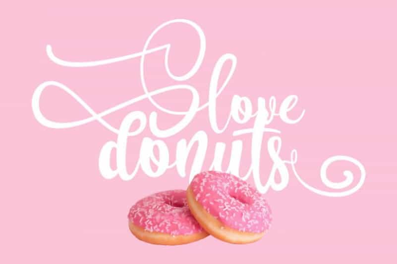 Augustha Script Font Image 2