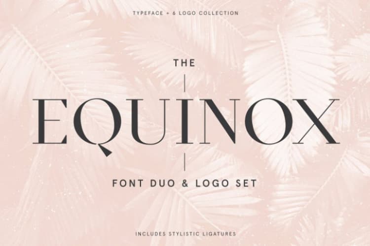Equinox Font Duo
