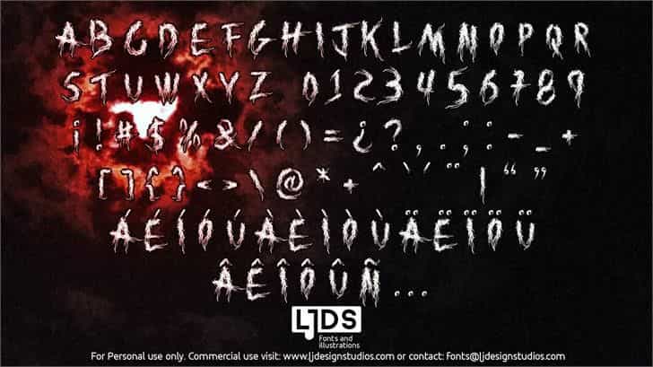 Brutal Night Font Image 3