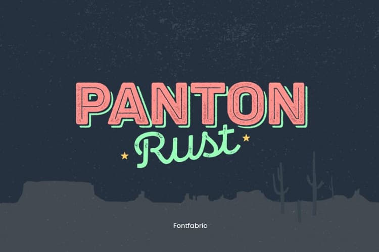 Panton Rust Font Family