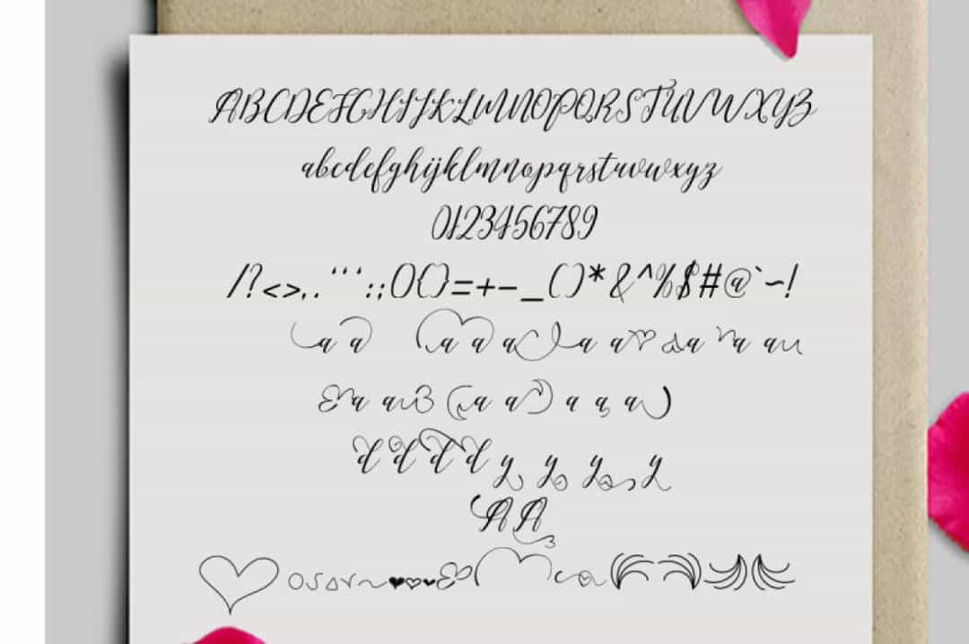 Love Malia Script Font Image 3