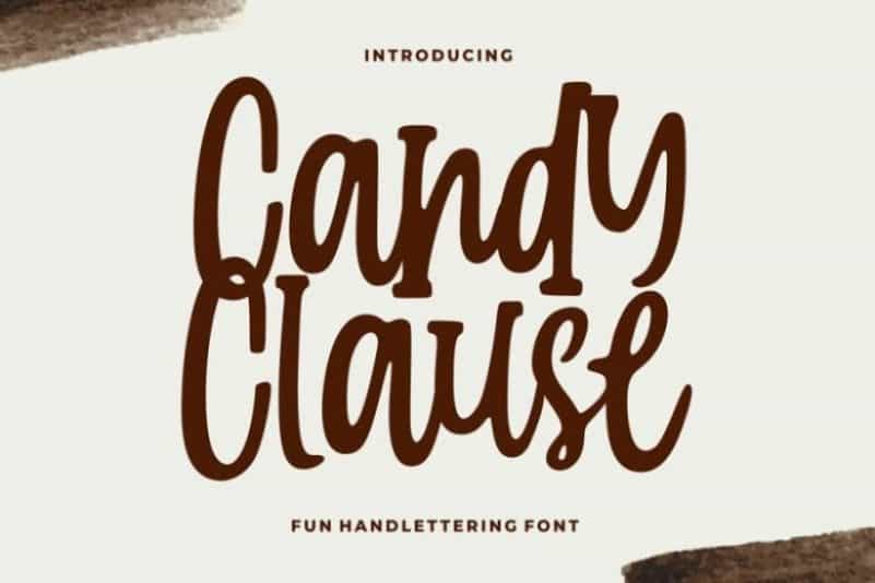 Candy Clause Font Image 1