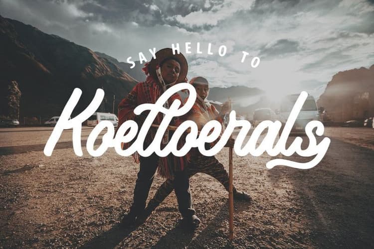 Koeltoerals Script Font