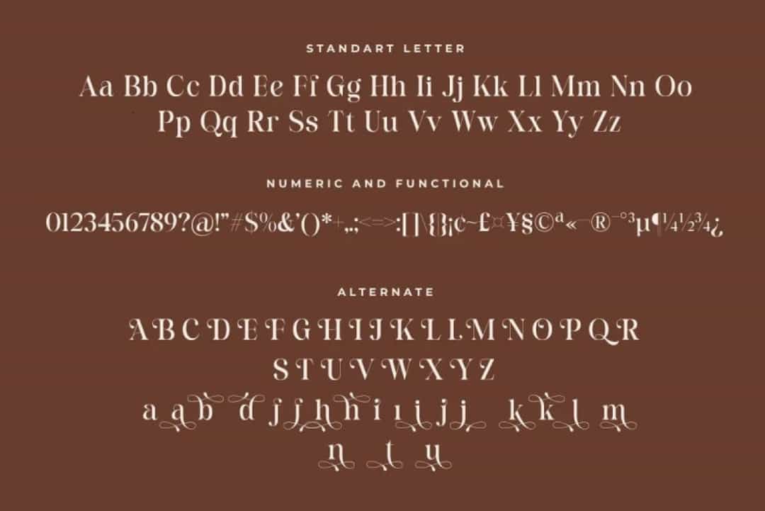 Felgine Font Image 3