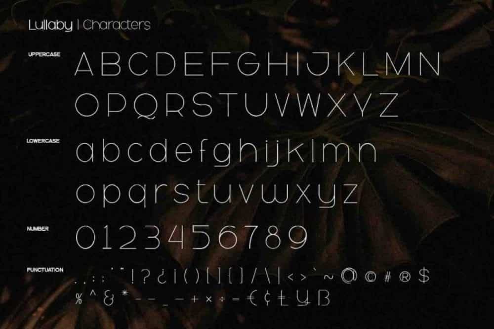 Lullaby Font Image 3