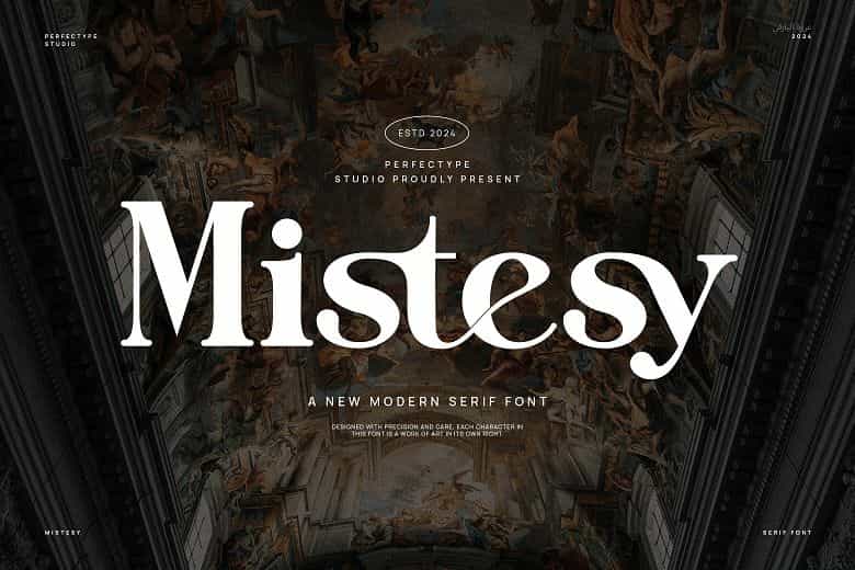 Mistesy Font Image 1