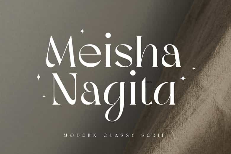 Meisha Nagita Font Image 1