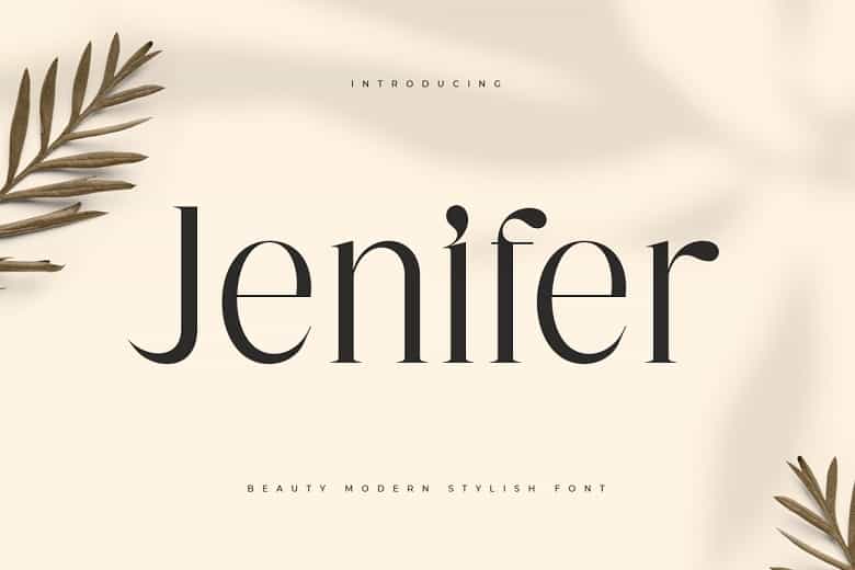 Jenifer Font Image 1