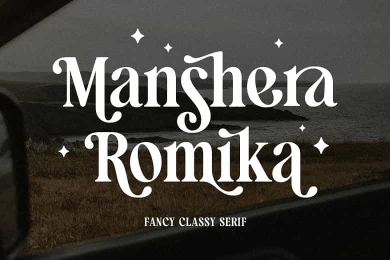 Manshera Romika Font Image 1