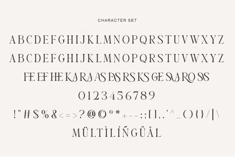 Rossta Norla Font Image 3