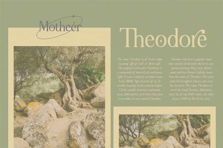 Motheér Font Image 2