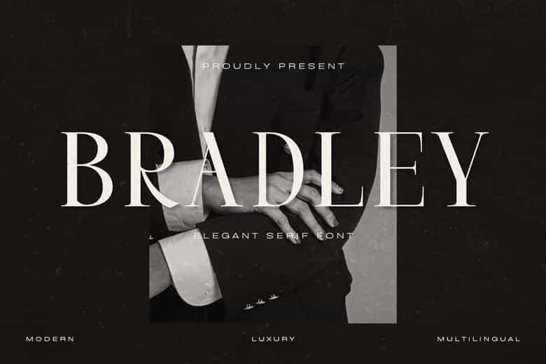 Bradley Font Image 1
