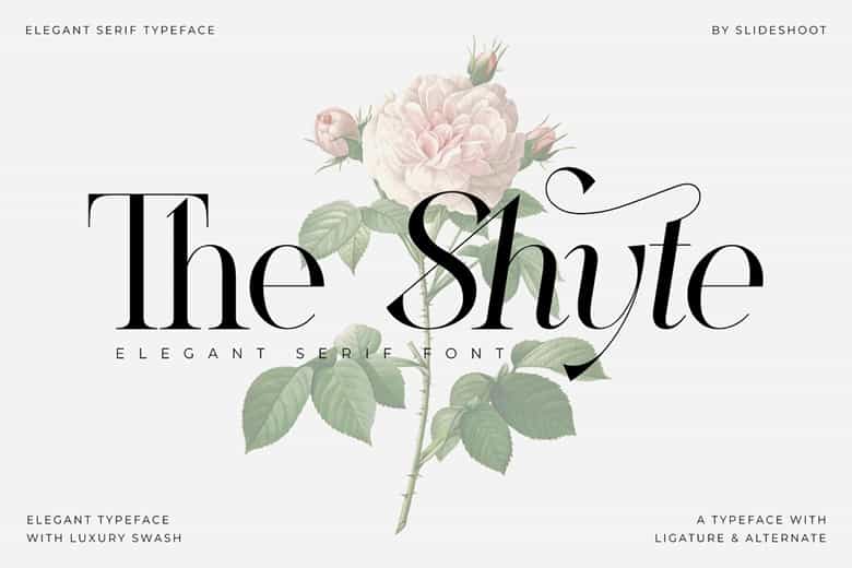 The Shyte Font Image 1