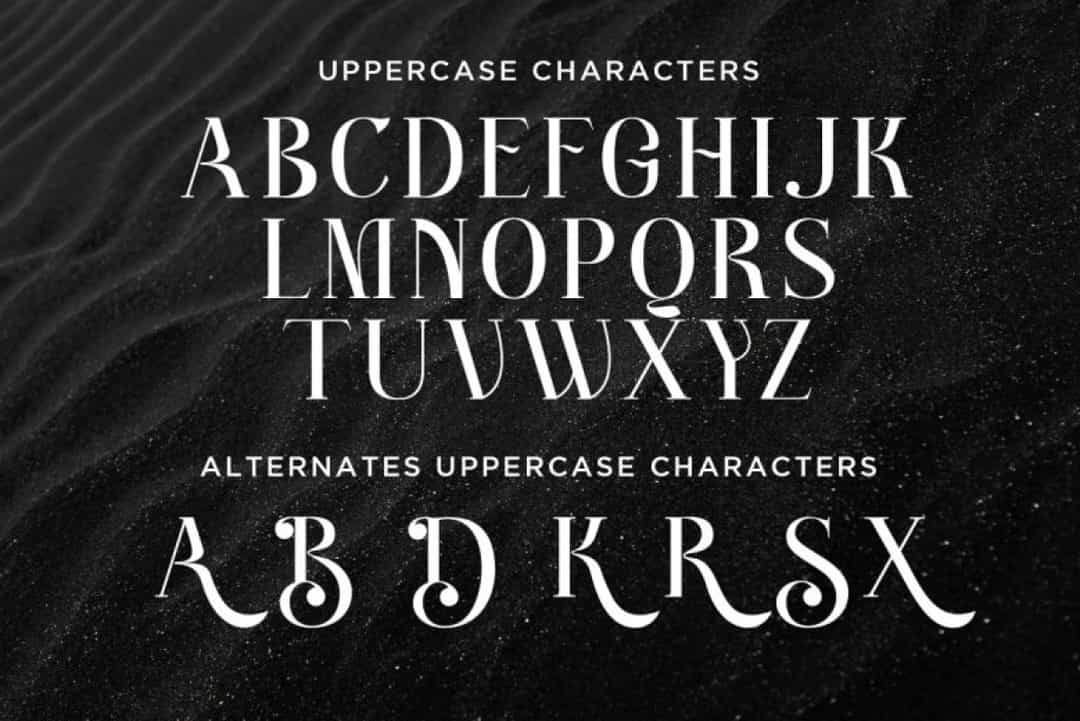 Better Authentic Font Image 6