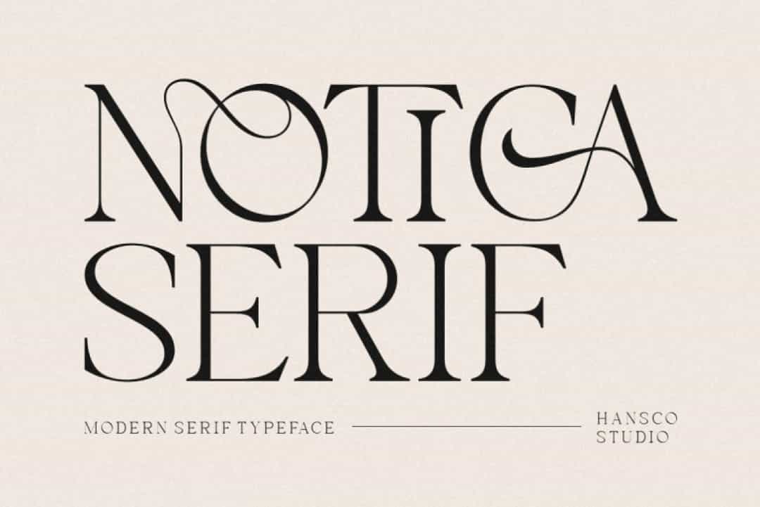 Notica Font Image 4