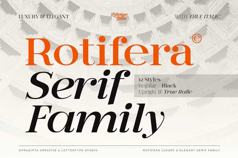 Rotifera Font Image 1
