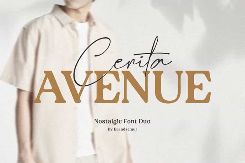 Cerita Avenue Font Image 1