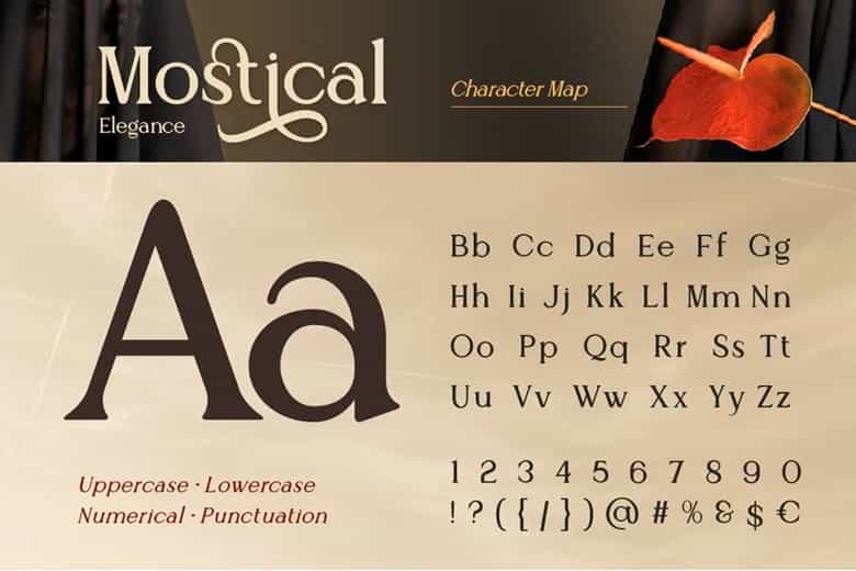 Mostical Font Image 57