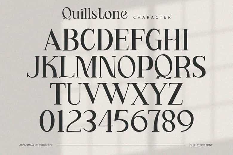Quillstone Font Image 2