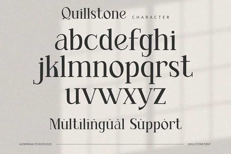 Quillstone Font Image 3
