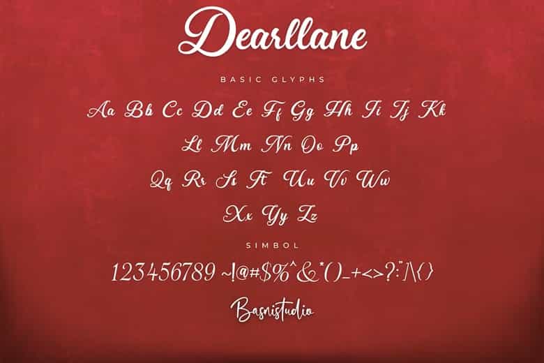 Dearllane Font Image 3