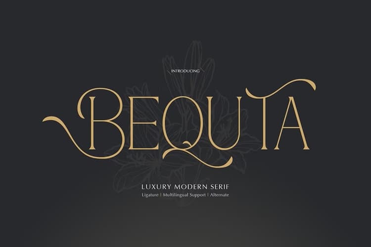 Bequta Font