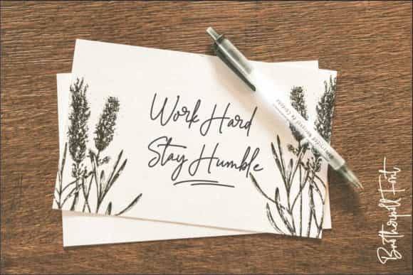 Brotherpoll Handwritten Font Image 2