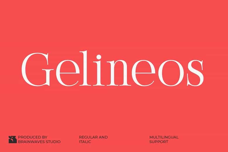 Gelineos Font Family Image 4