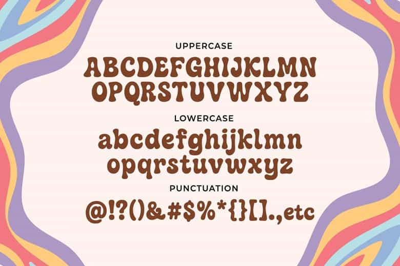 Bobogie Groovy Font Image 5