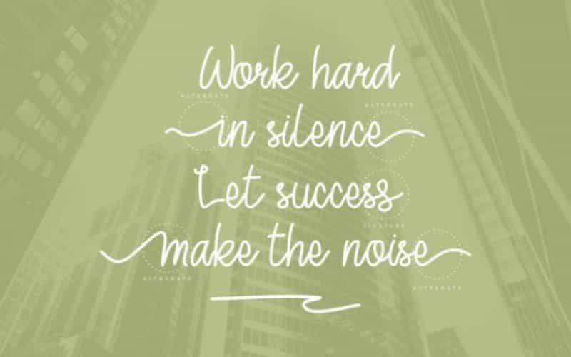 Moody Star Handwritten Font Image 2